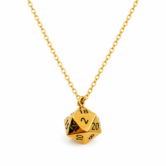 D20 Dice Necklace