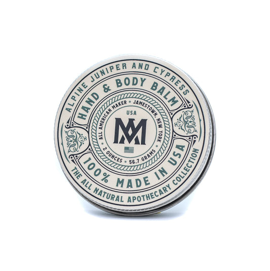 Alpine Juniper & Cypress : Hand & Body Balm