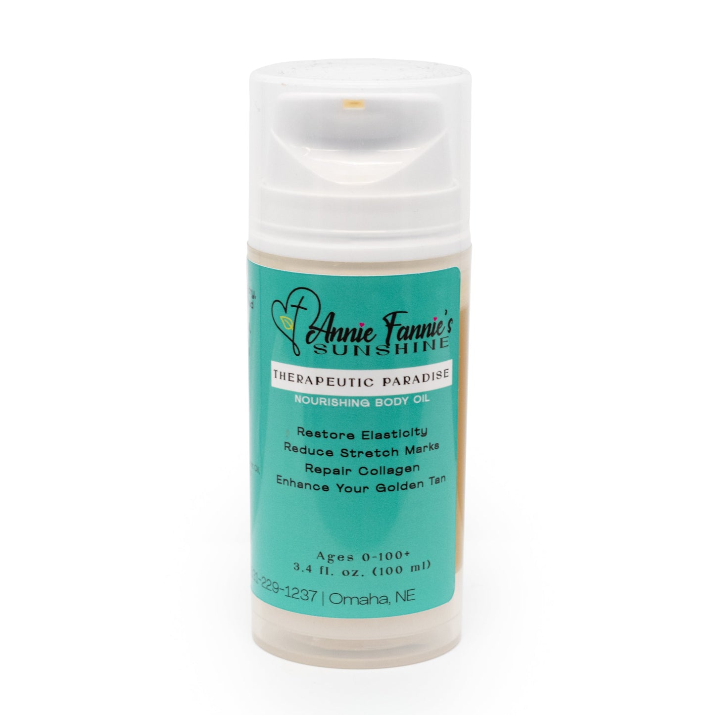 Nourishing Body Oil | 3.4 fl oz | Annie Fannie's Sunshine LLC