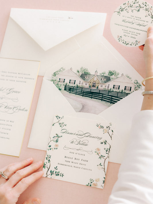 Chinoiserie Black Makeup Bag | Bridal by Emily Mayne Studio x ALEPEL