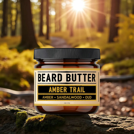 Amber Trail Beard Butter - Amber, Sandalwood, Oud