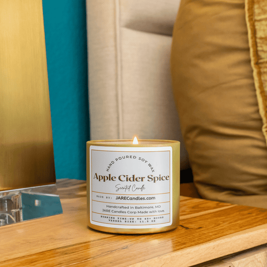 Apple Cider Spice - Spiced Apple & Cinnamon Soy Wax Candle
