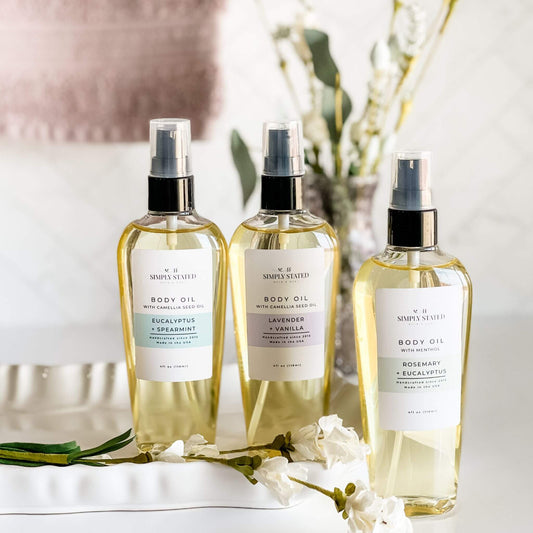 Aromatherapy Body Oil – Lightweight & Nourishing Massage Oil