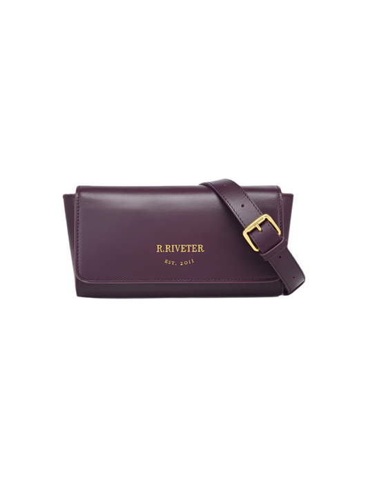 Hedy | Plum Leather