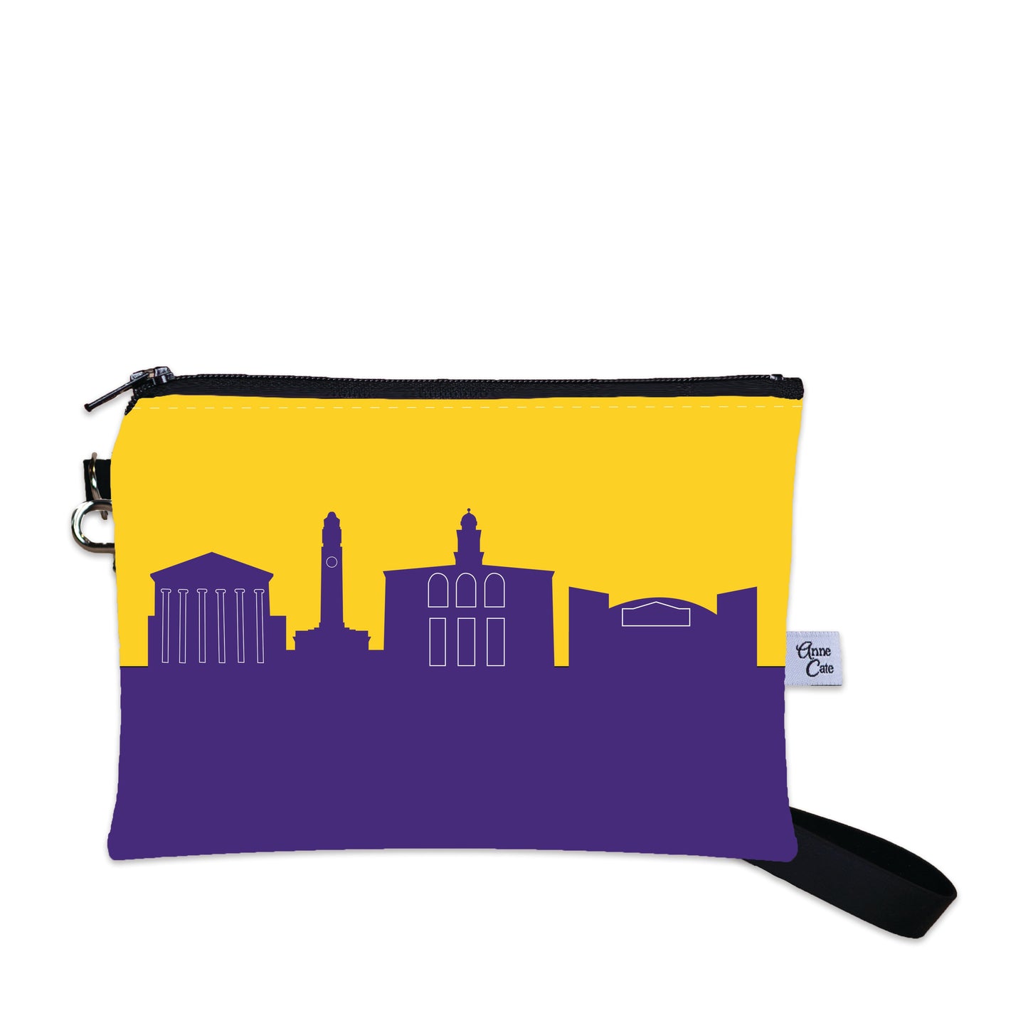 Collegiate Football Stadium Skyline Game Day Wristlet