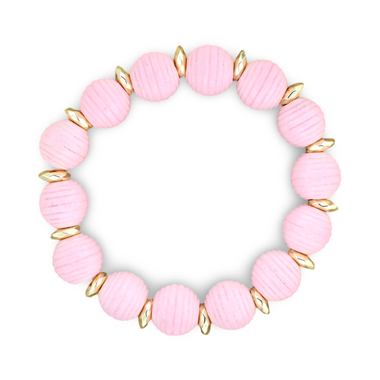 Bali Bracelet • Pale Pink