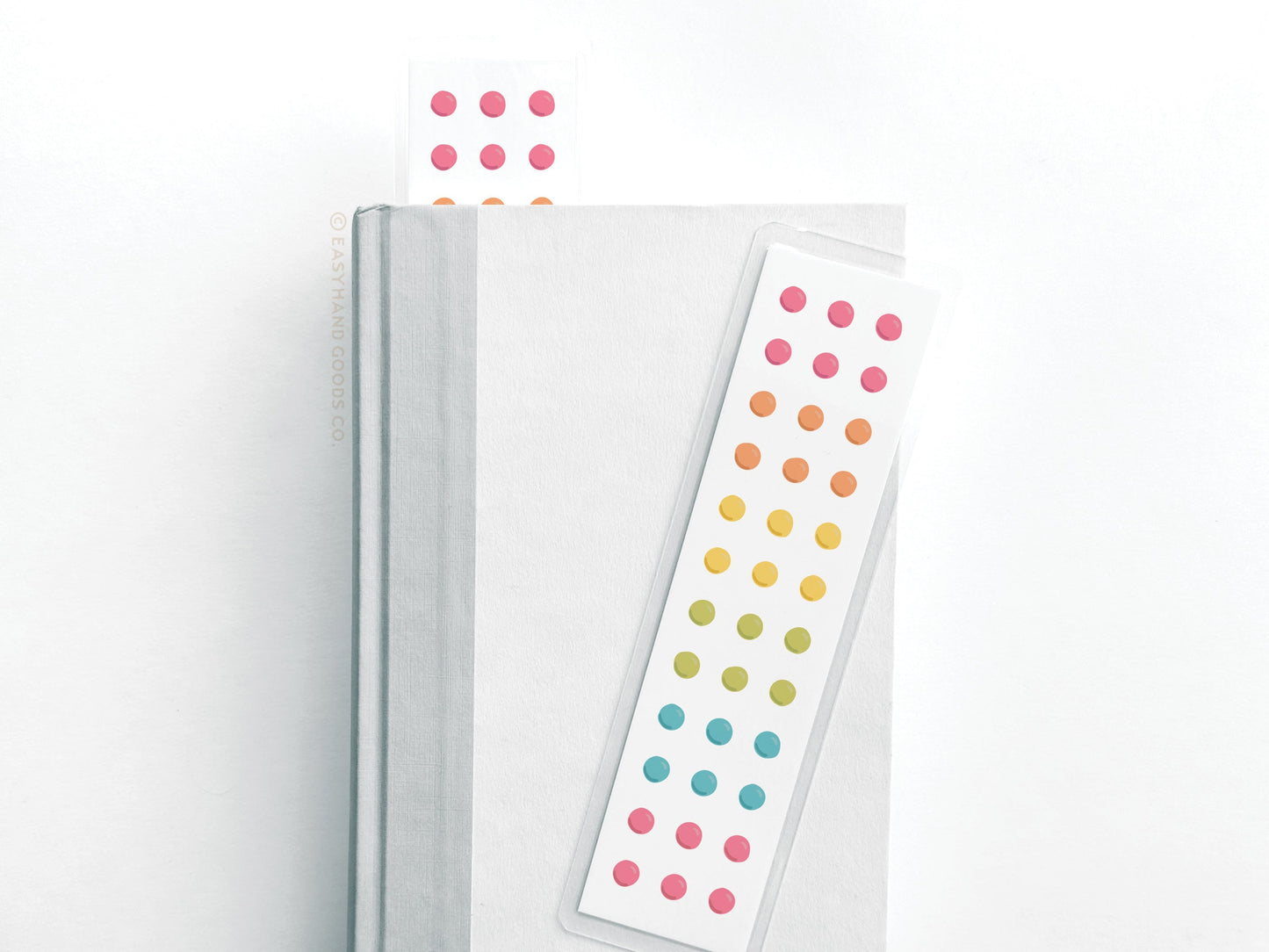 Button Candy Laminated Bookmark