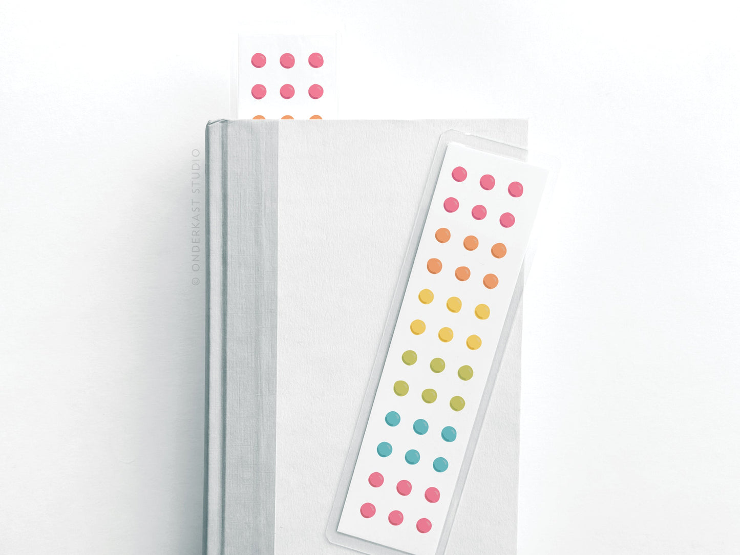 Button Candy Laminated Bookmark