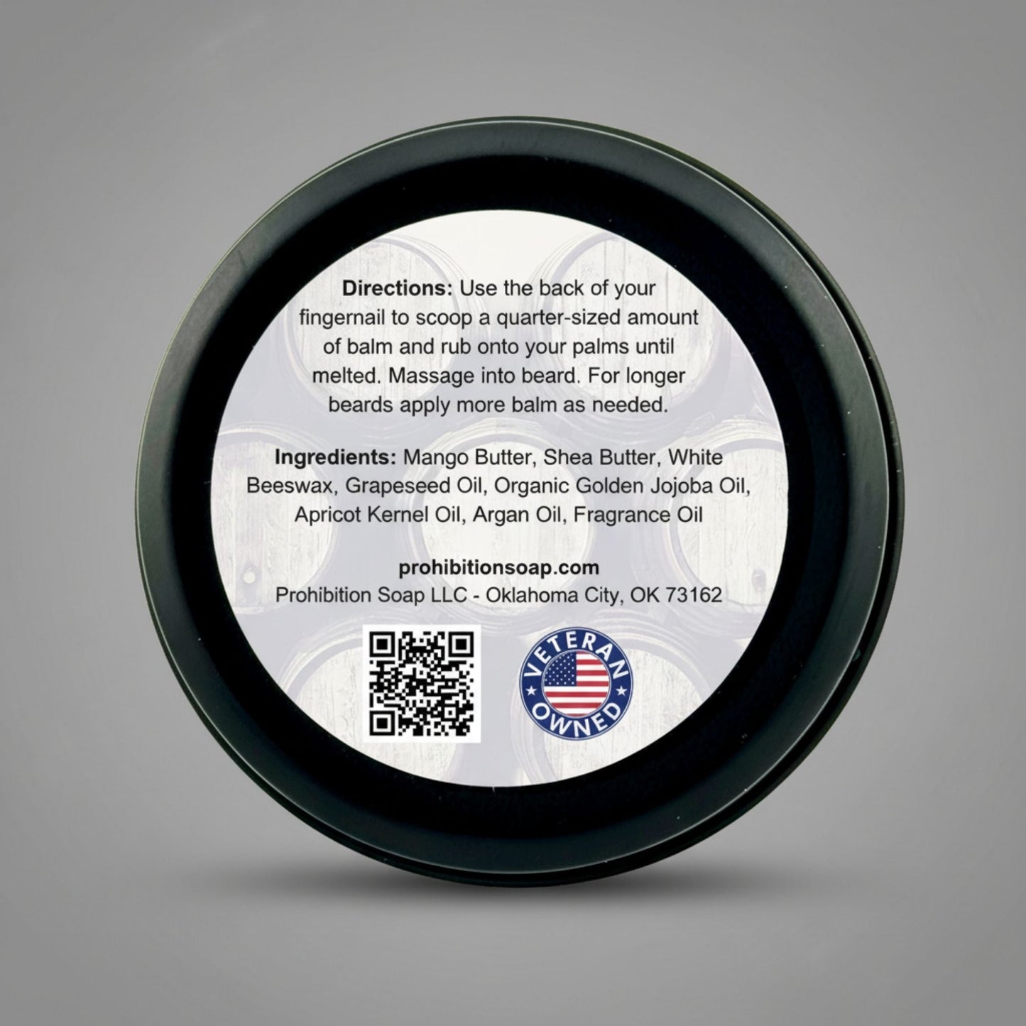 Bourbon & Vanilla Beard Balm
