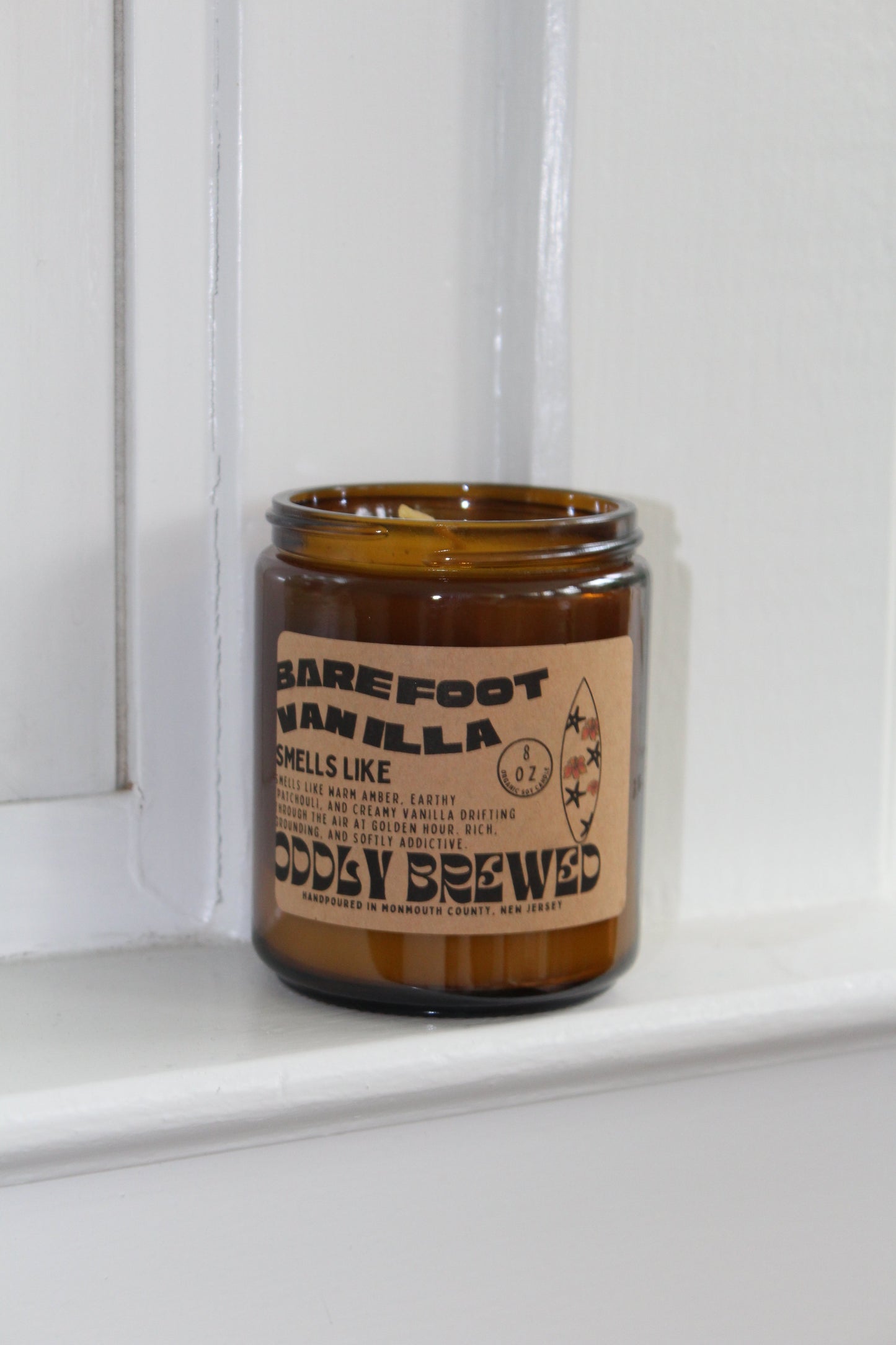 Barefoot Vanilla soy candle