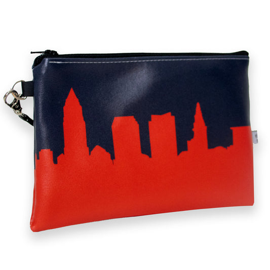 Baseball Ballpark Skyline Game Day Wristlet