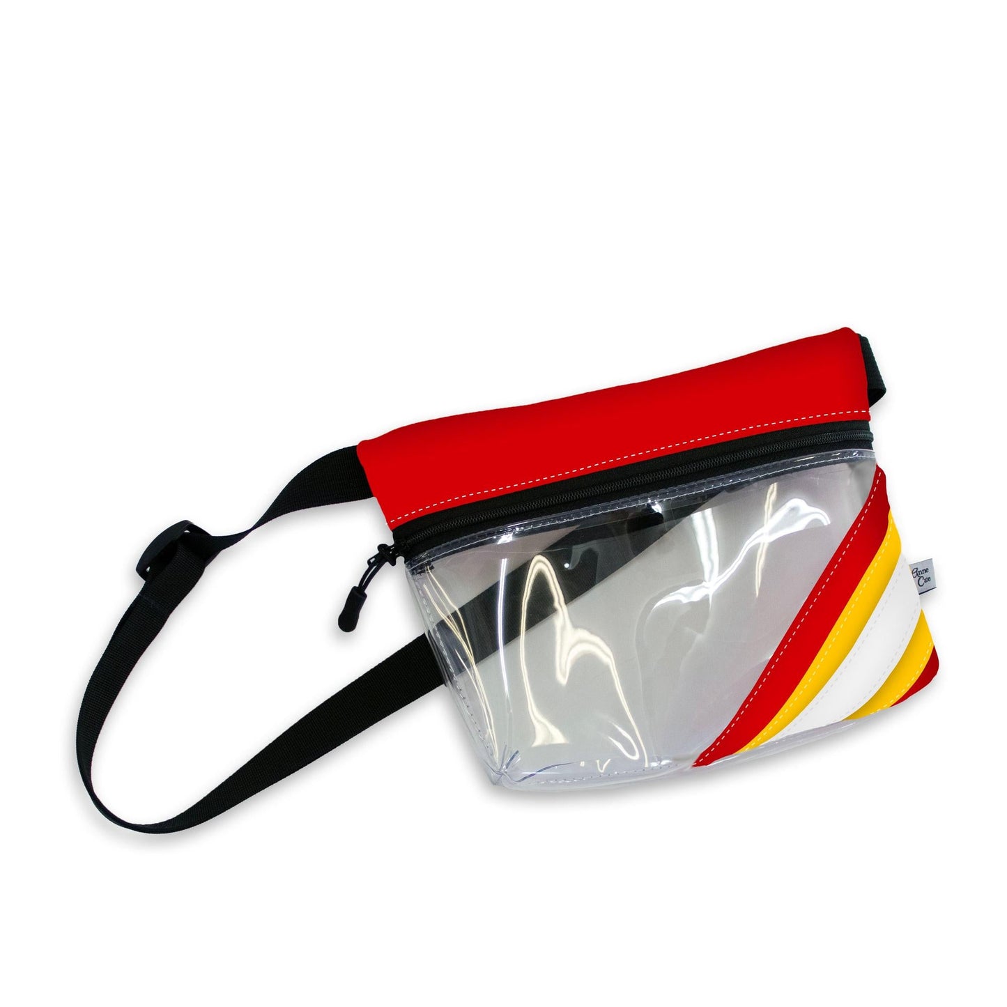 Basketball Arena Clear Stripe Game Day Fanny Pack