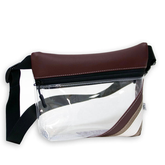 Basketball Arena Clear Stripe Game Day Fanny Pack