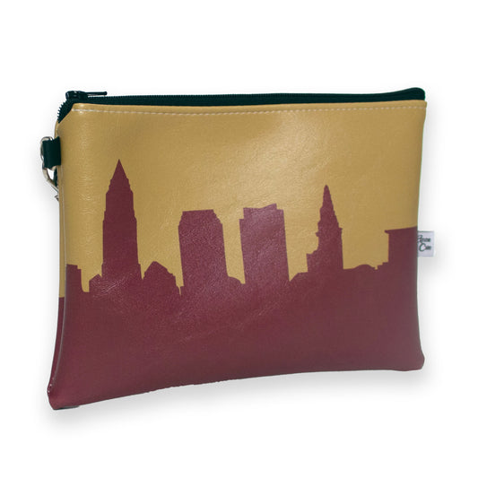 Basketball Arena Skyline Game Day Wristlet