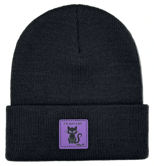Halloween Beanie, Meowgical, I'm Just a Girl Beanie, Classic Beanie
