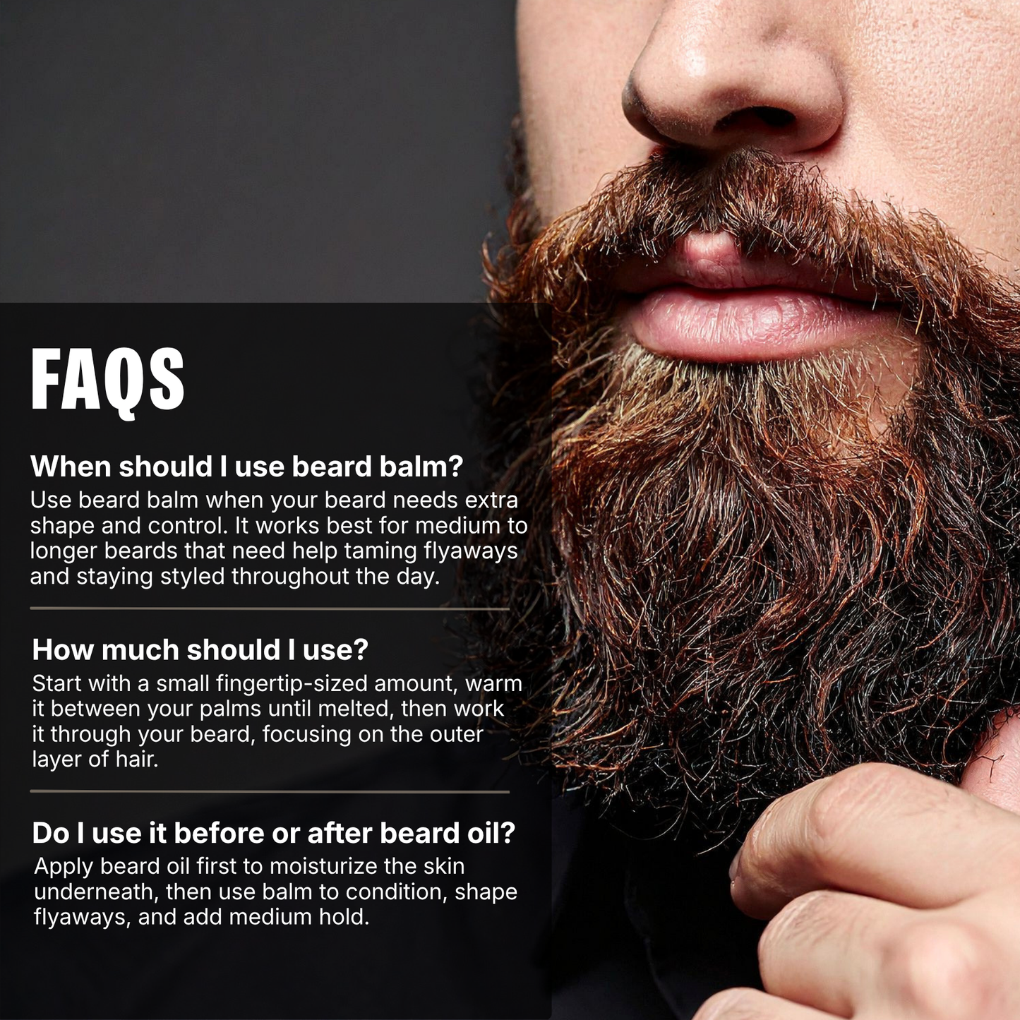 Campside Coffee Beard Balm - Spruce, Coffee, Vetiver