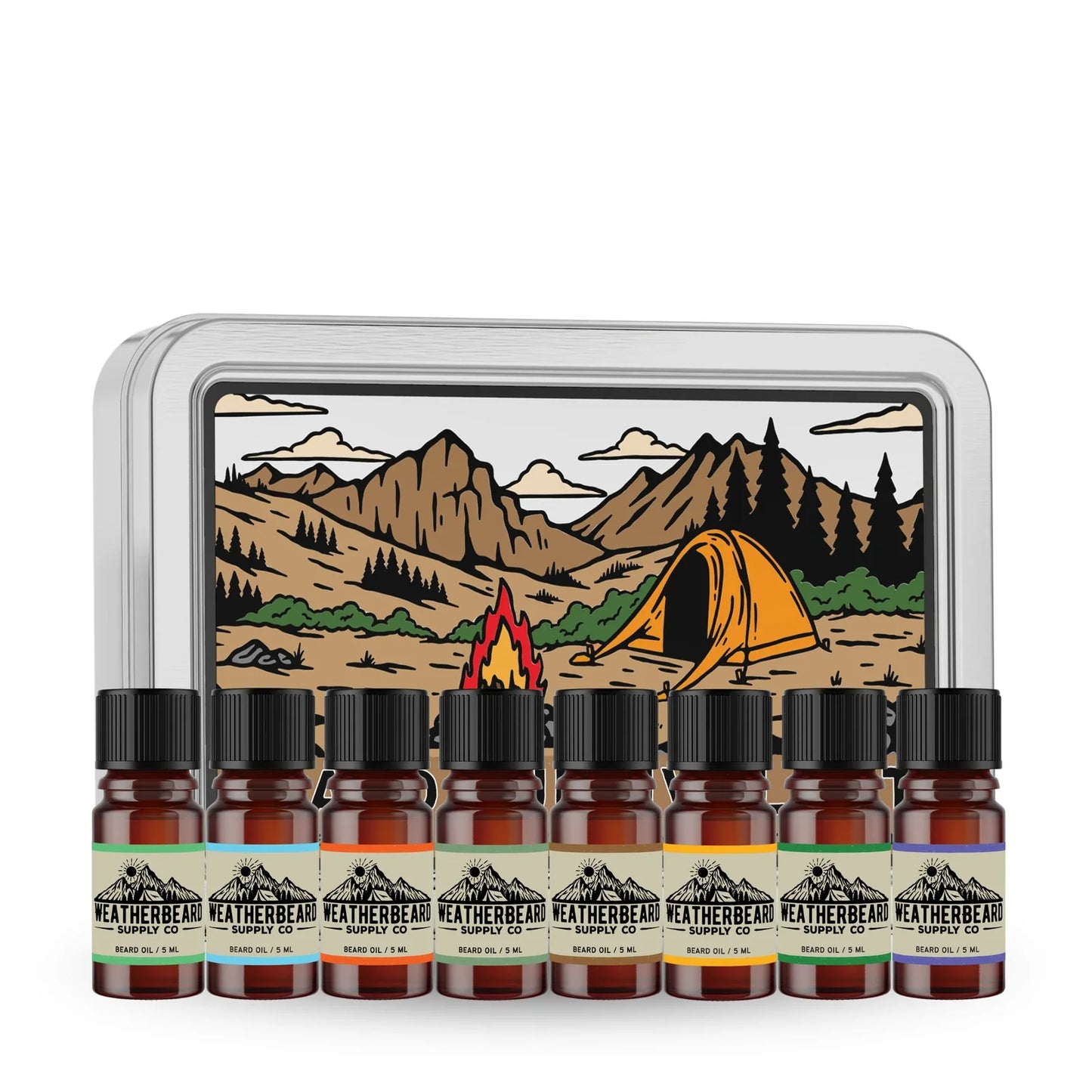 8 Pack Beard Oil Sample Kit