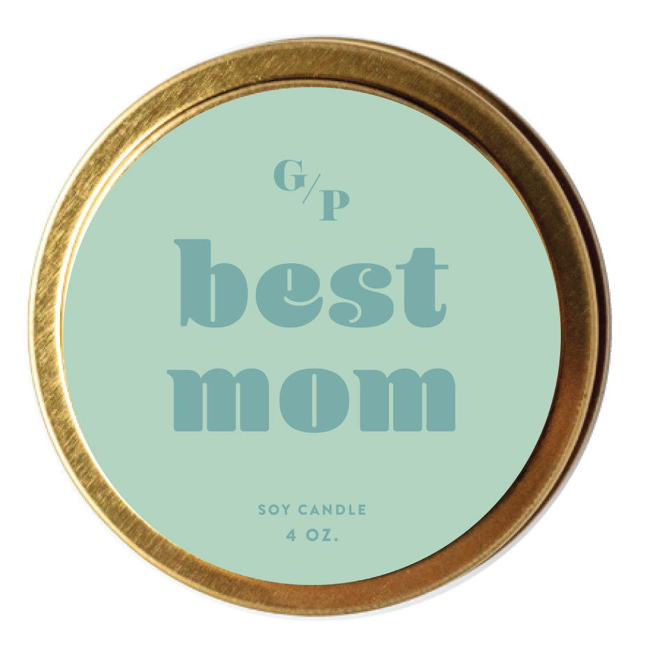Best Mom 4 oz. Candle Tin