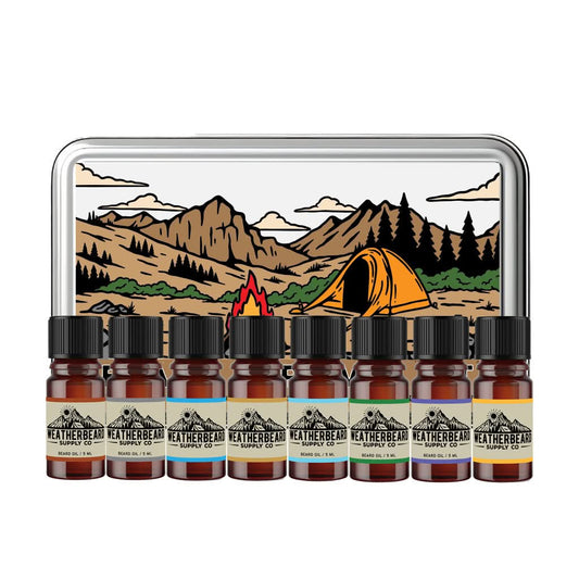 8 Pack Beard Oil Sample Kit