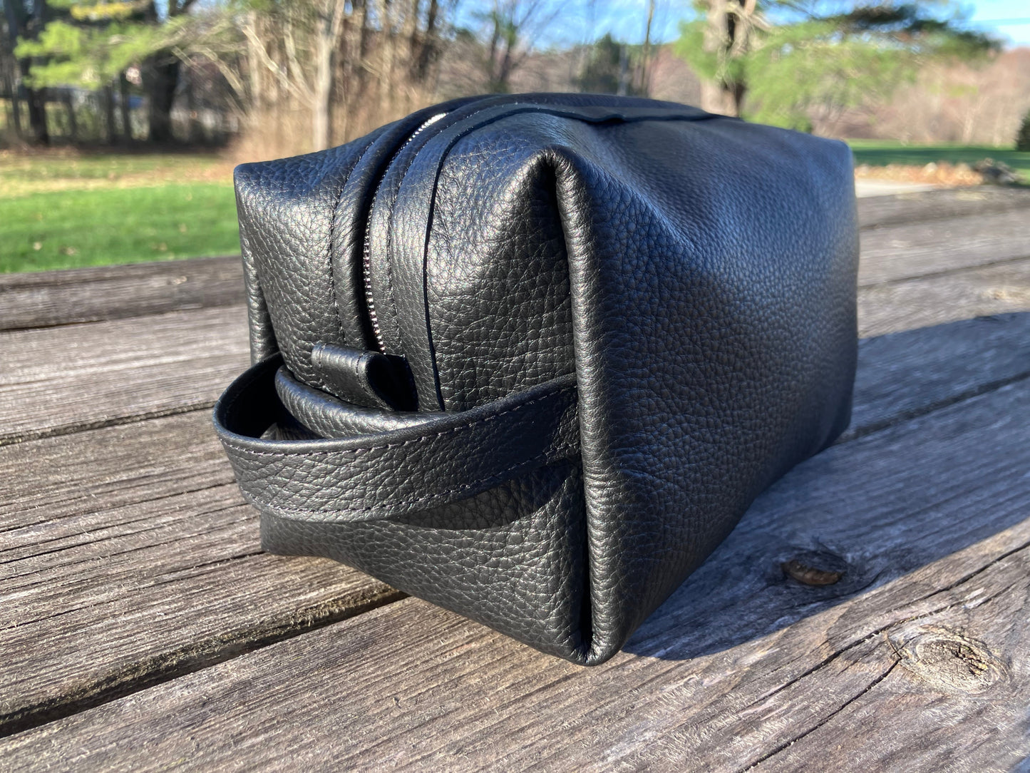 Leather Dopp Kit
