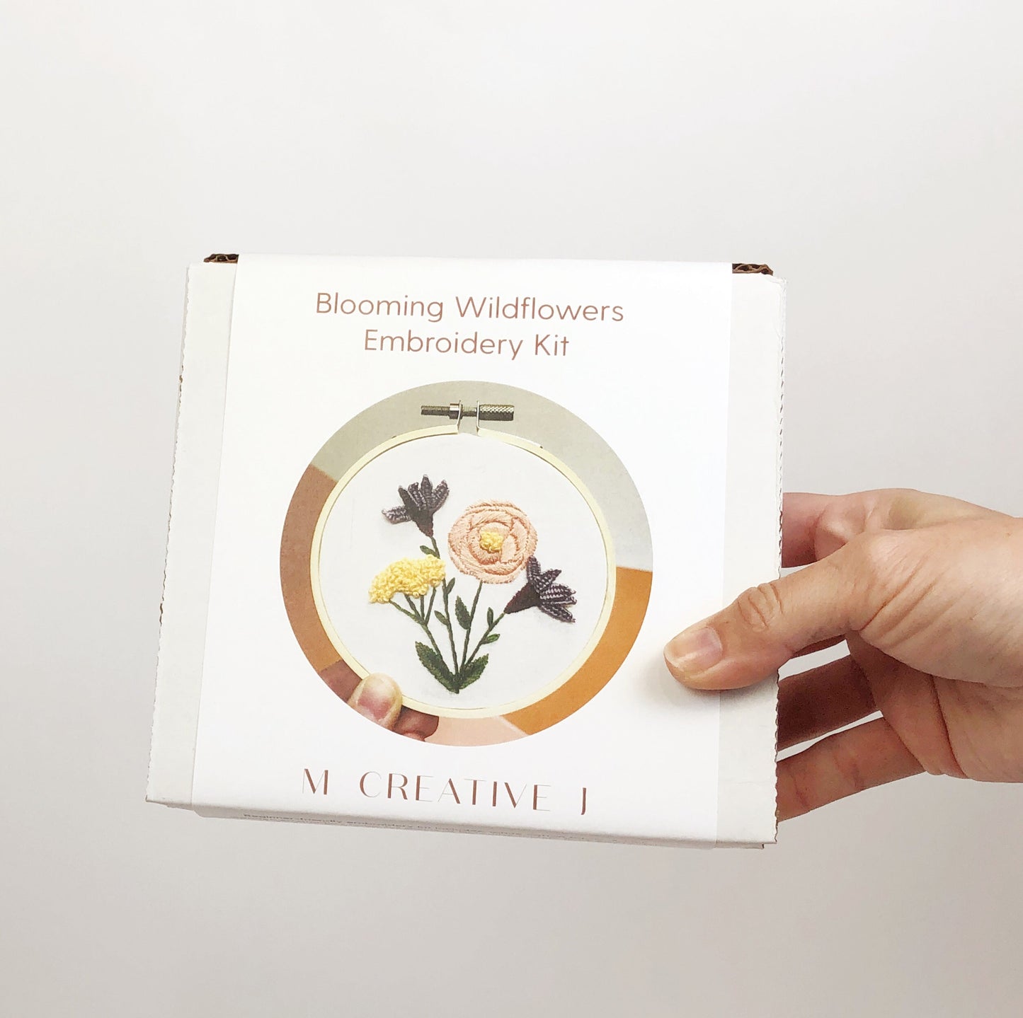 Blooming Wildflower Embroidery Kit - Intermediate Embroidery Kit