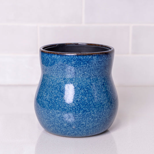 River Blue Plant Pot