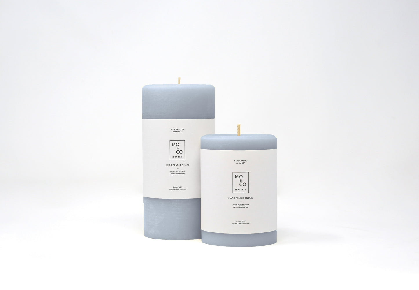 Bluebell | Beeswax Pillar Candle