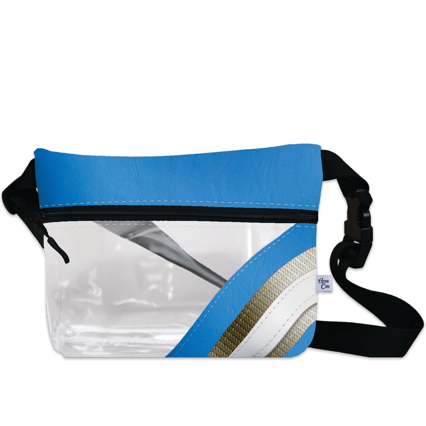 Baseball Ballpark Clear Stripe Game Day Fanny Pack