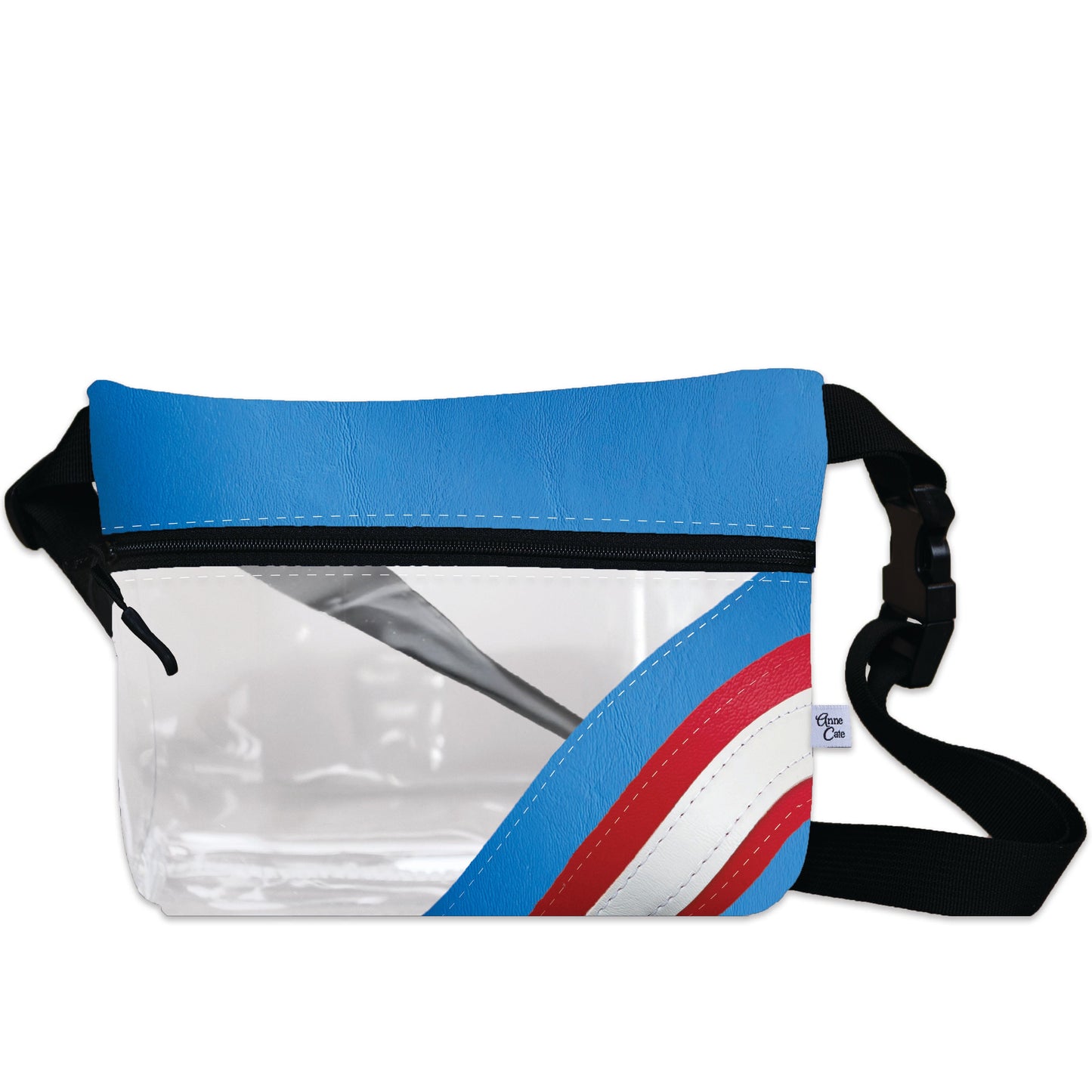 Baseball Ballpark Clear Stripe Game Day Fanny Pack