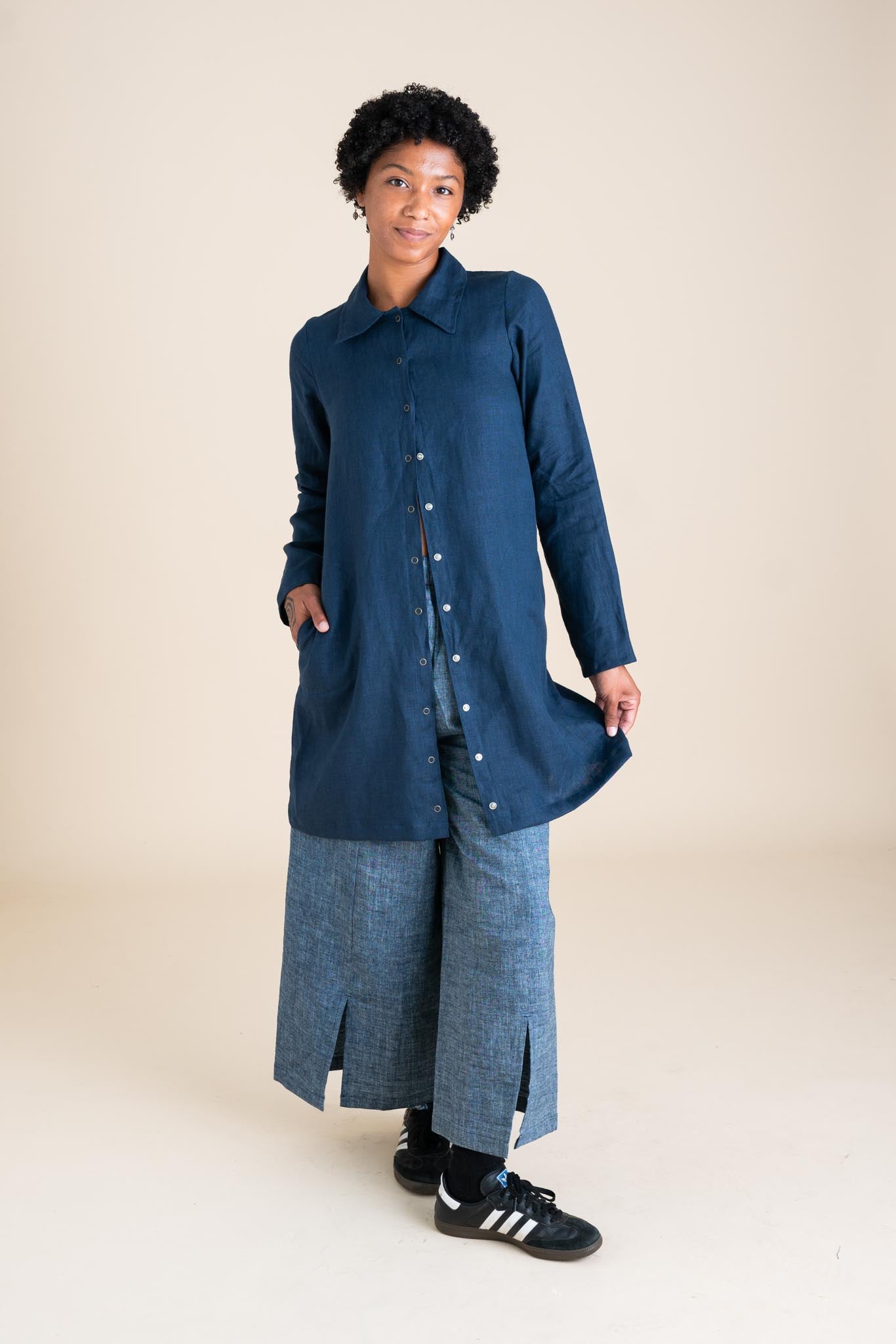 Highland Jacket (Updated) in Navy