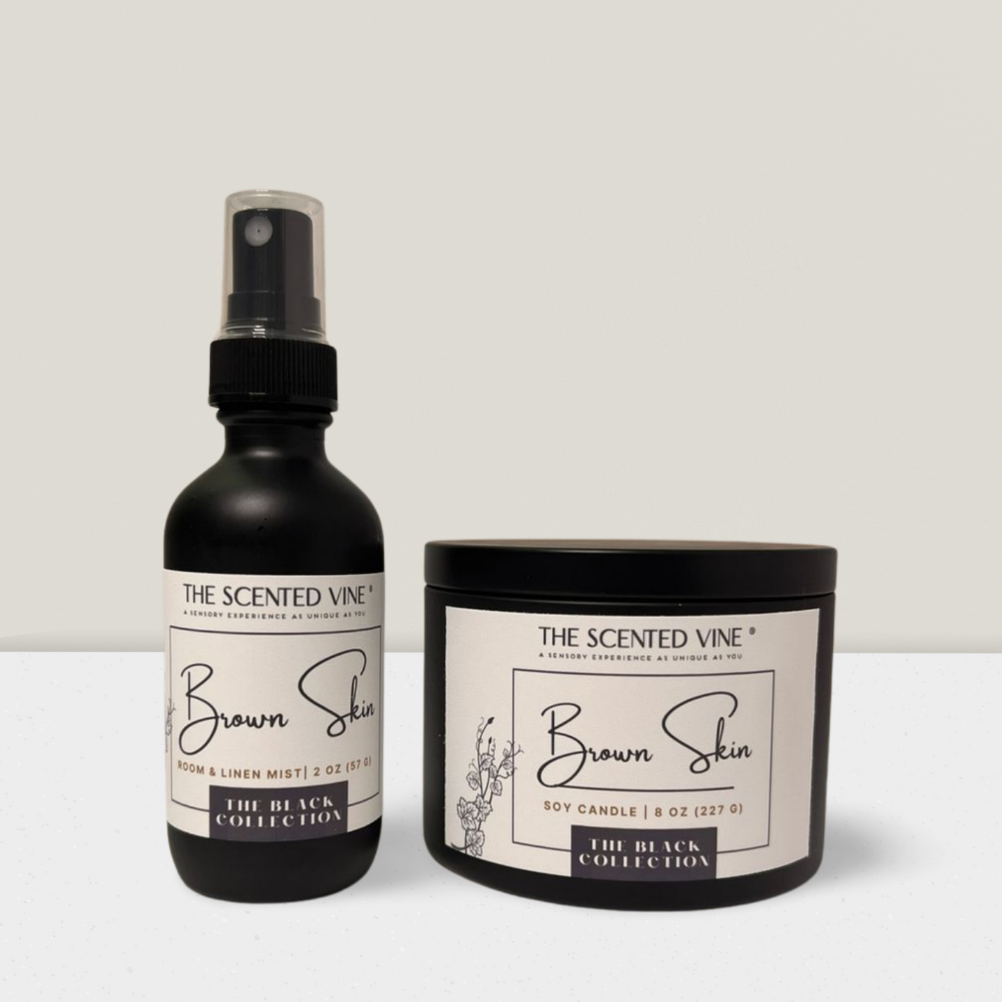 Brown Skin Soy Candle