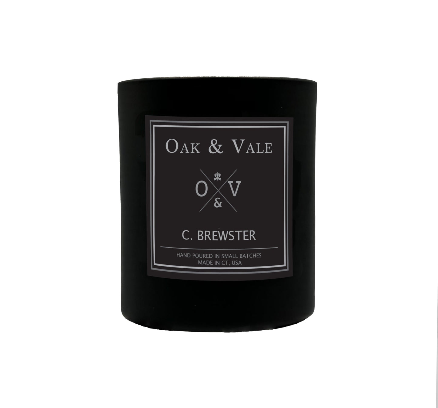 C. BREWSTER LARGE CANDLE
