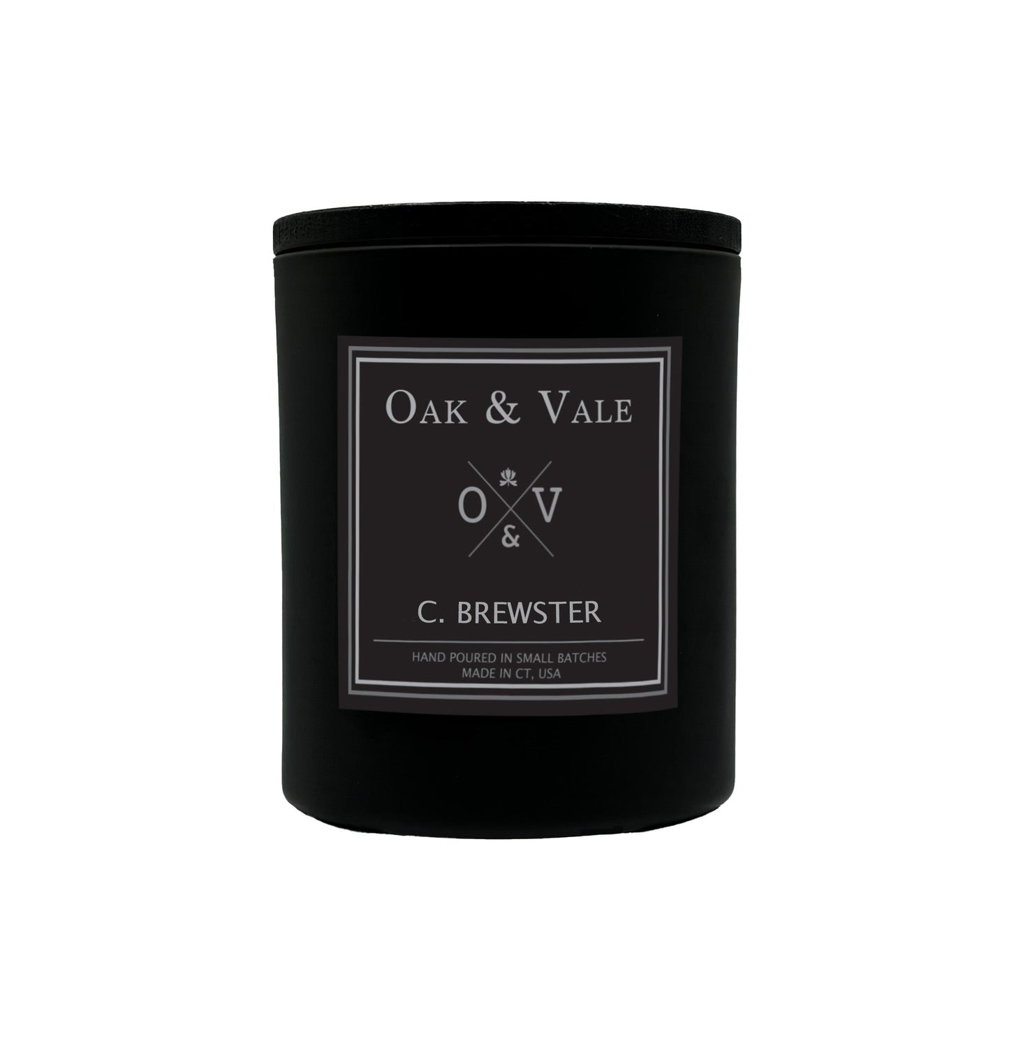 C. BREWSTER LARGE CANDLE