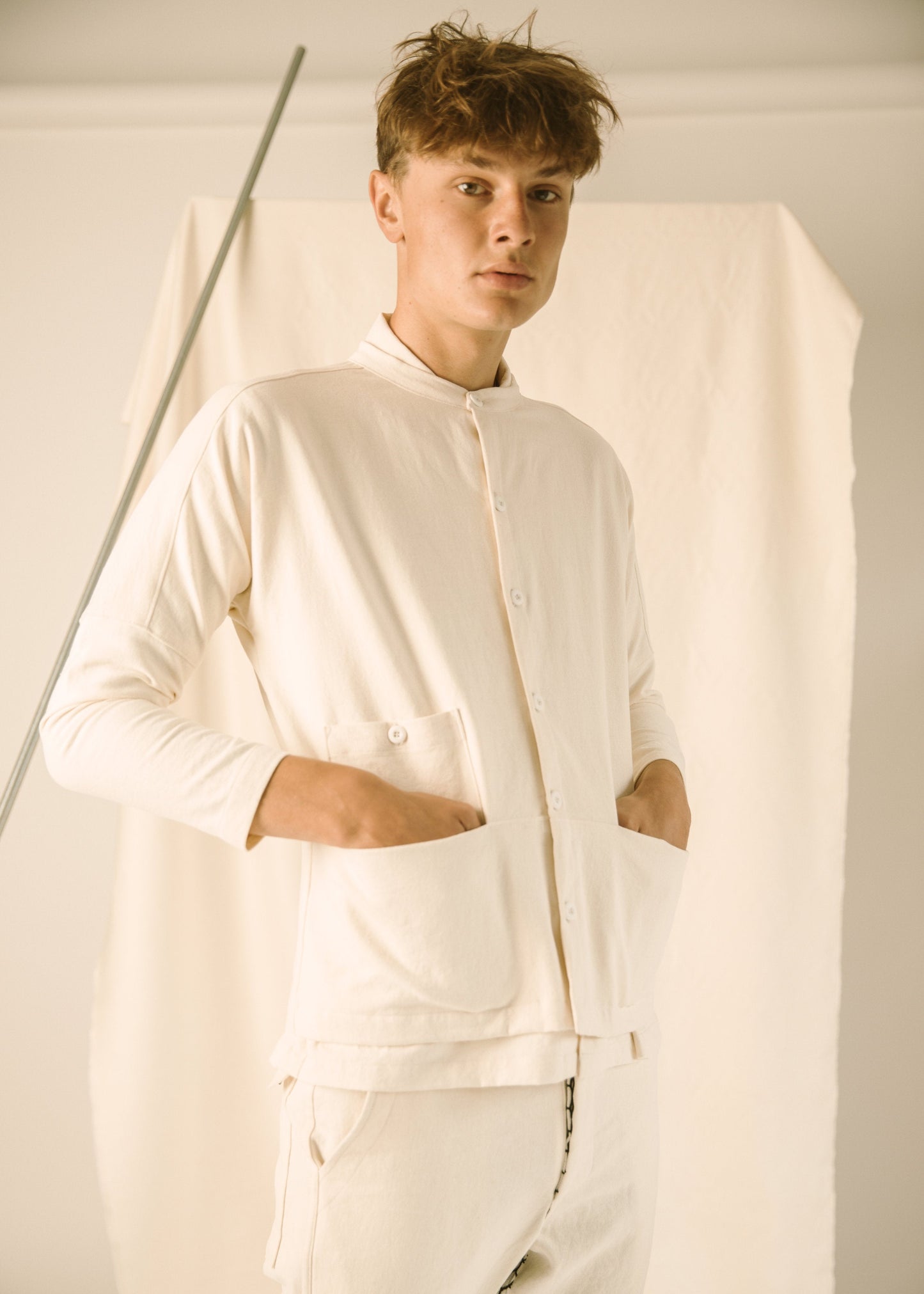 Raj Corduroy Coat in Tie Dye