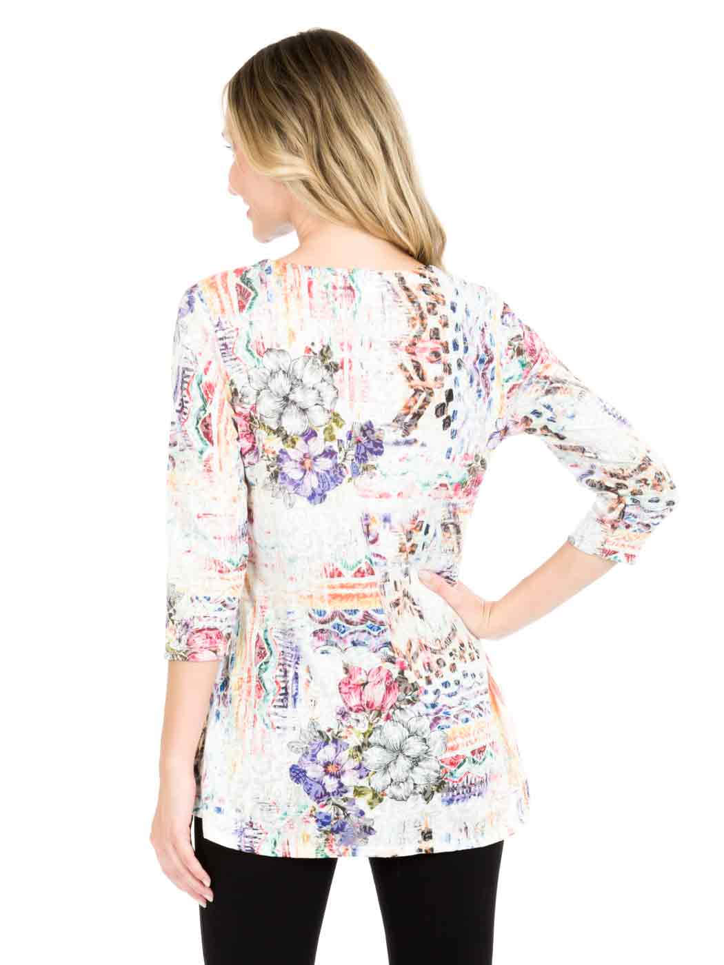 "Egan" Cotton Burnout "Leyton" Tunic