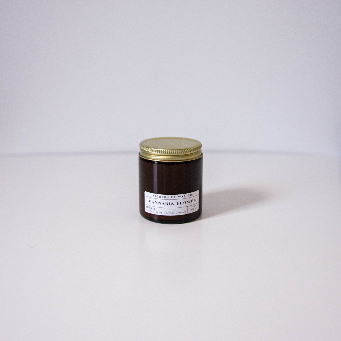 Cannabis Flower Soy Candle