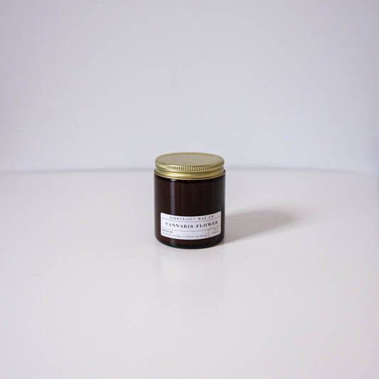 Cannabis Flower Soy Candle