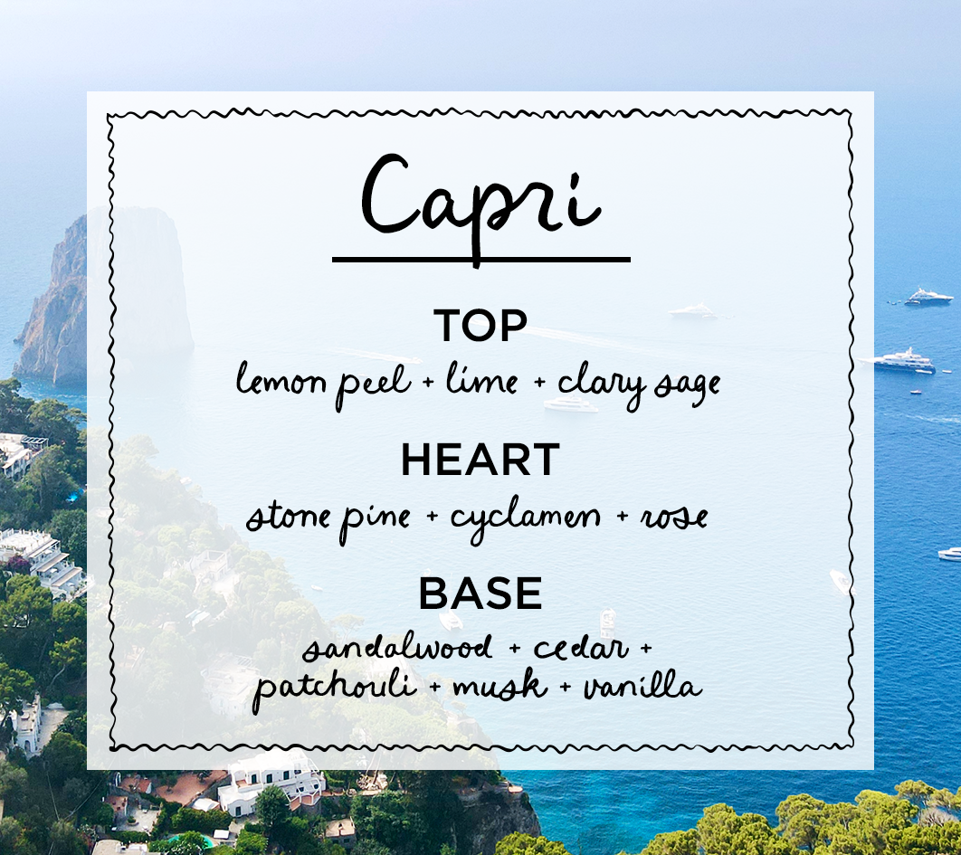 CAPRI • lemon peel & sage