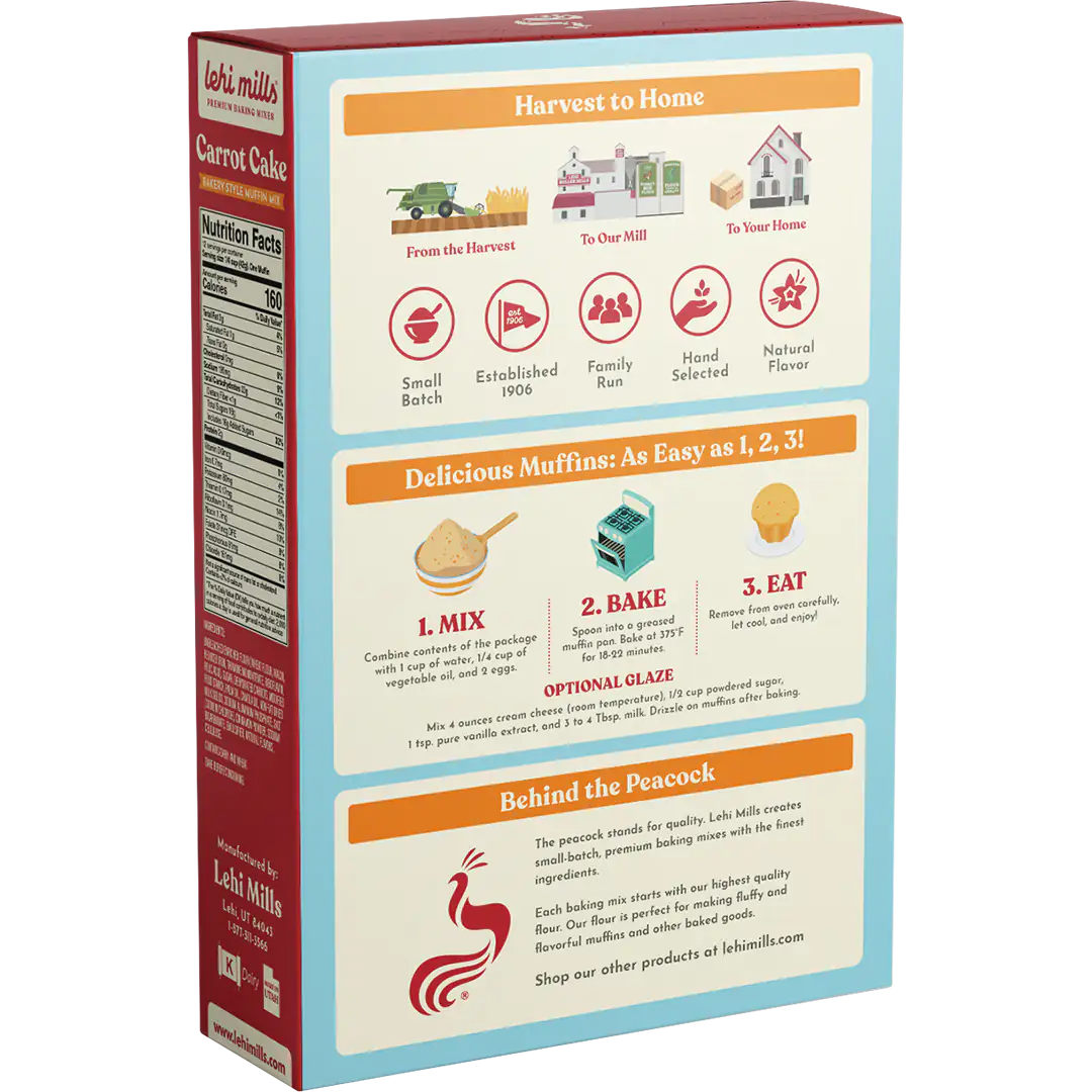 Carrot Cake Muffin Mix