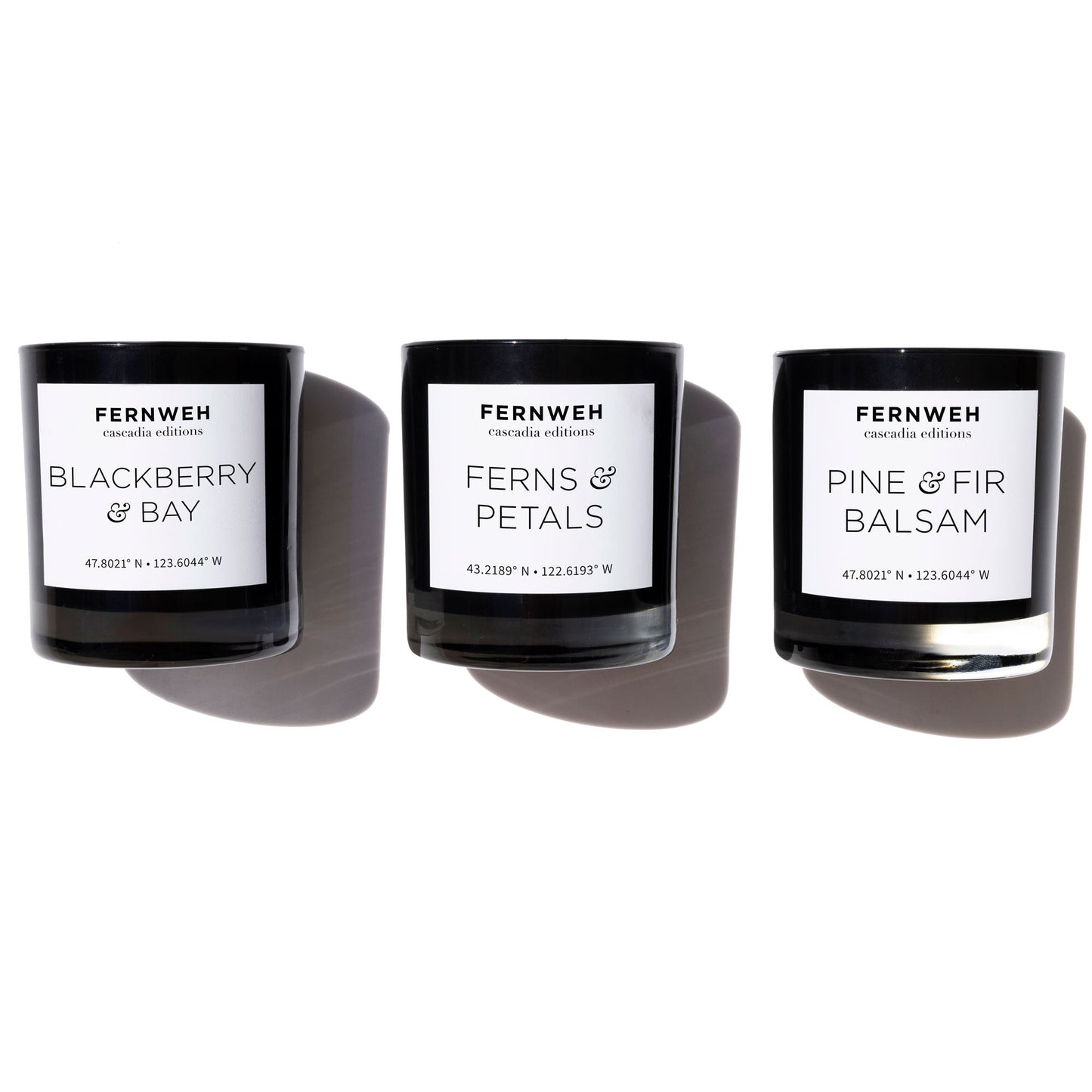 Ferns and Petals Scented Soy Candle