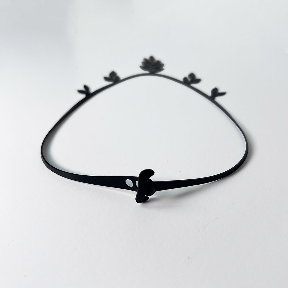 Cascading Vine Charm Necklace