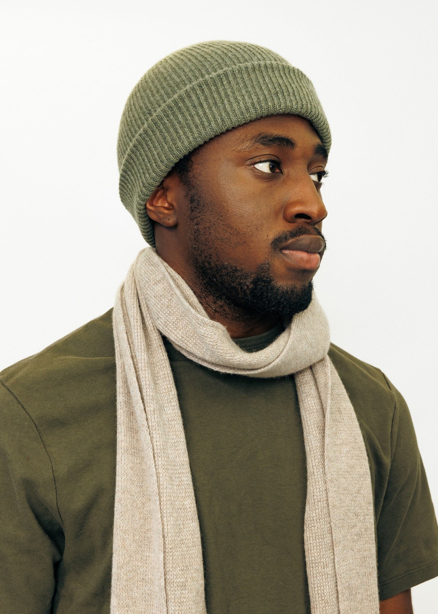 Cashmere Double Knit Beanie