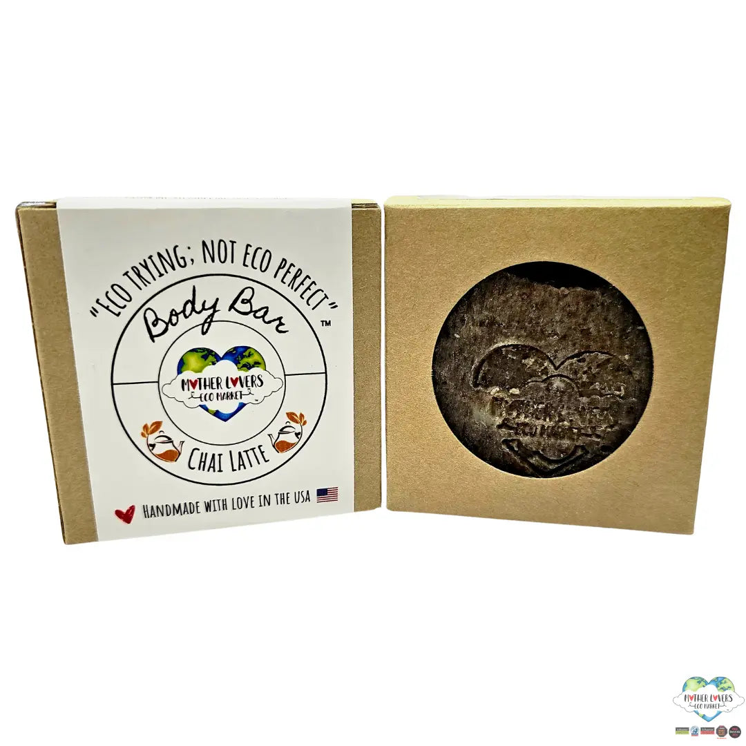 Chai Latte - Mother Lovin Body Bar Soap - 3 oz - Limited Edition - Vegan - Zero Waste - Organic