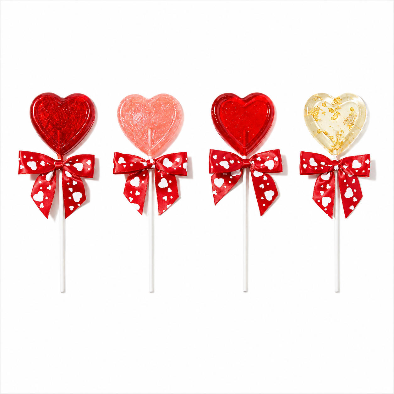 Lollipop - Large Heart