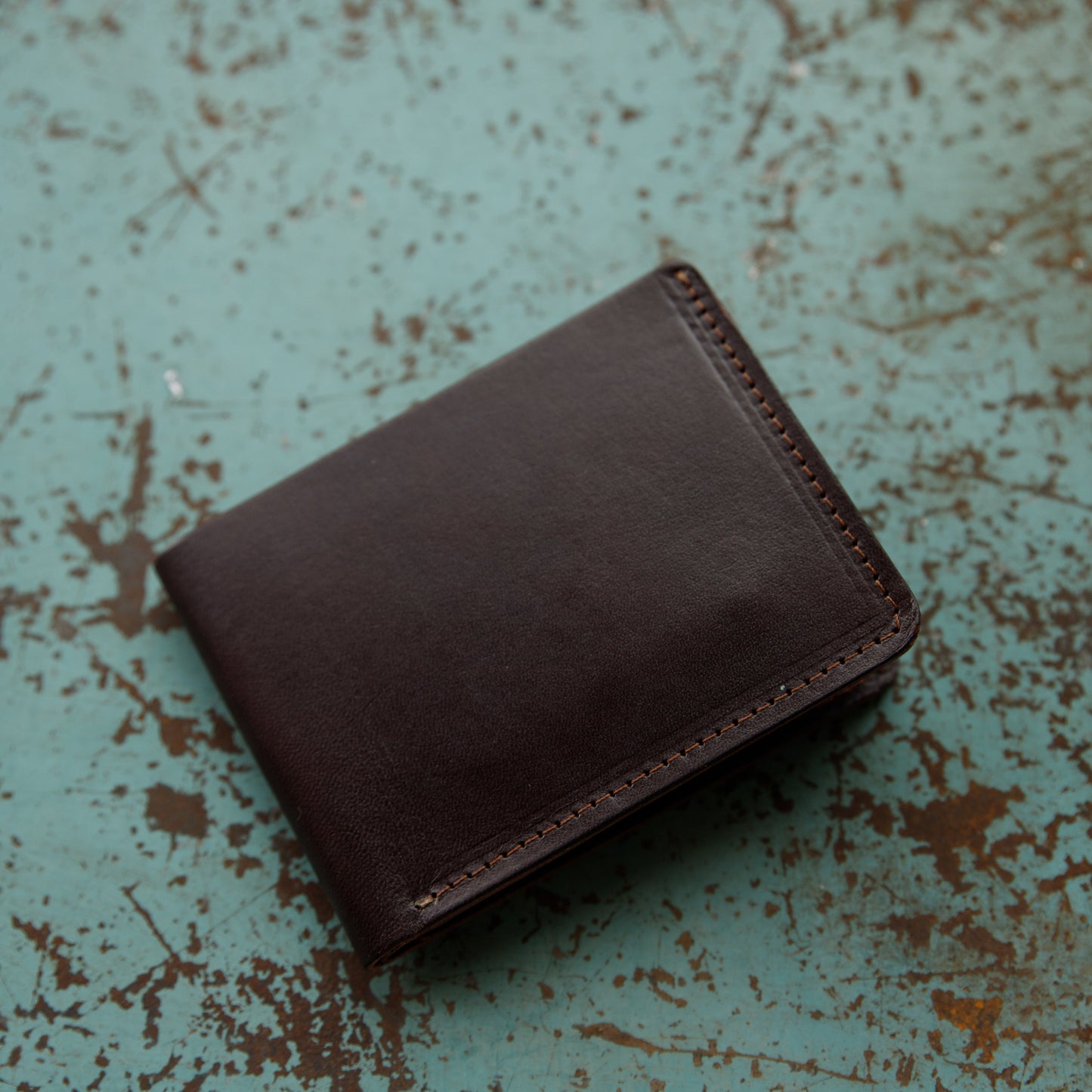 Leather Bifold Wallet - USA Made