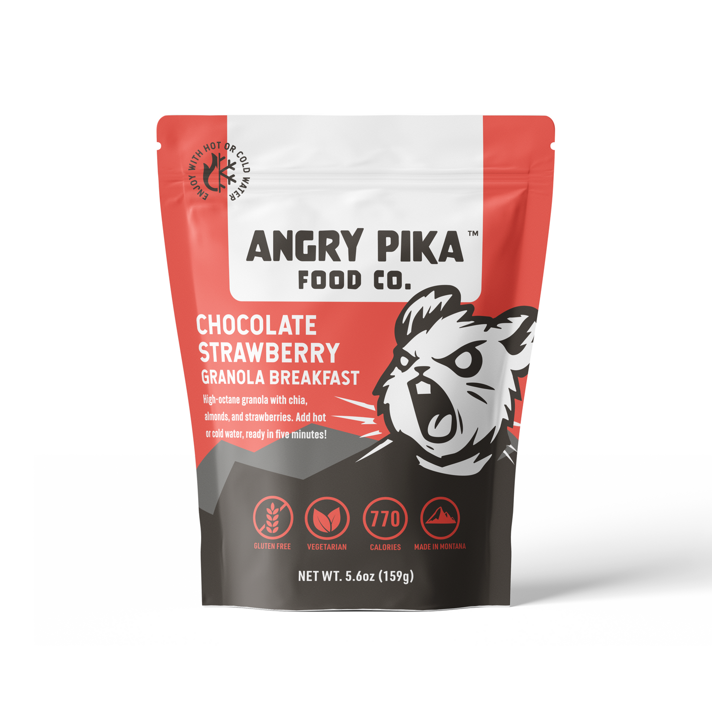 Chocolate Strawberry Granola
