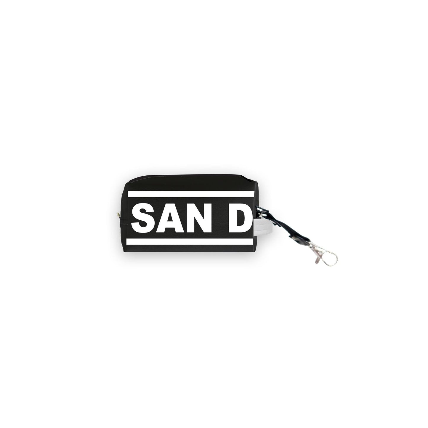 City Abbreviation Multi-Use Mini Bag Keychain