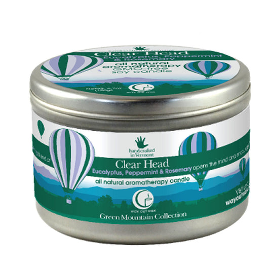 Clear Head - Large Travel Tin