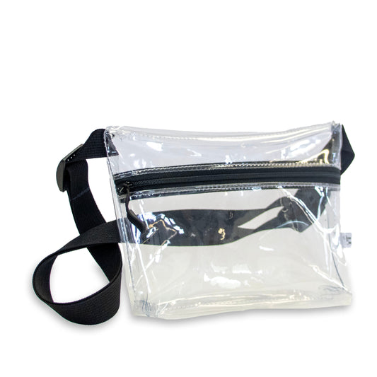 Clear Game Day Belt Bag Fanny Pack - Stadium Approved