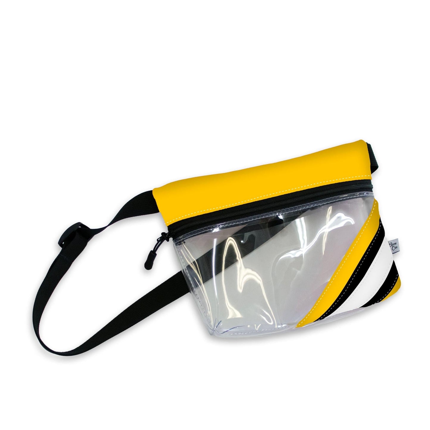 Collegiate Football Stadium Clear Stripe Game Day Fanny Pack